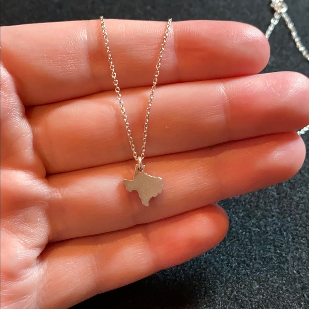 Dogeared. I LOVE TEXAS CHARM NECKLACE, STERLING